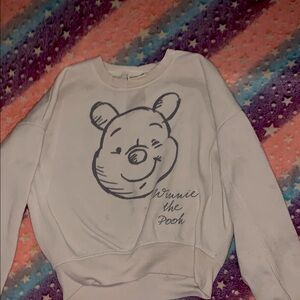 White Winnie the Pooh Sweatshirt